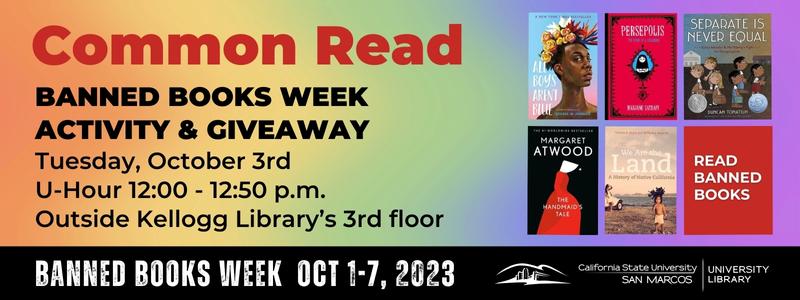 Image for the Spotlight on Banned Books Week Activity & Giveaway