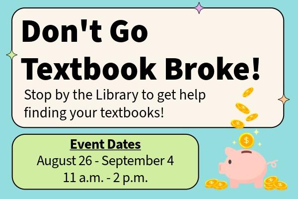 Text and piggy bank graphic